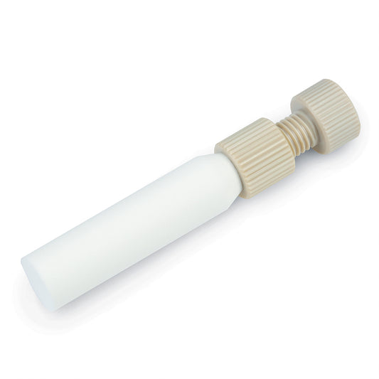 Sparger Filter, Polyethylene, 20µm, Flangeless Connector, For 1/8" Tubing, ea.