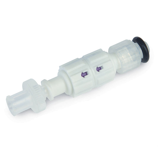 Outlet Valve w/4mm Filter, For Bottle Cap, 1/4-28 Threads, ea.