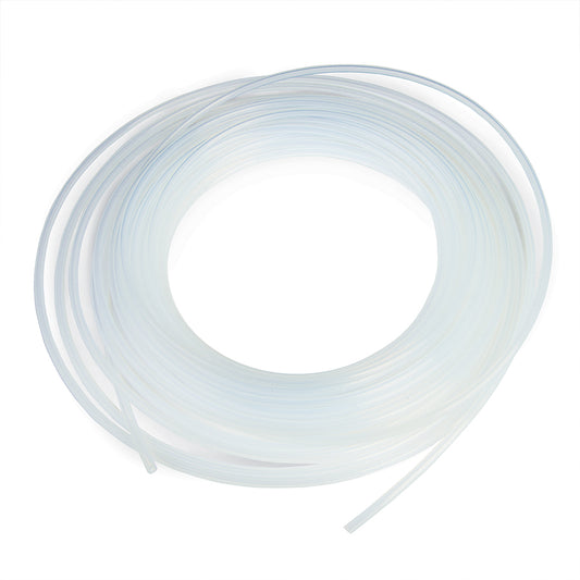 PTFE Tubing, 1/8" OD, Natural, 0.094" ID, 10M, ea.