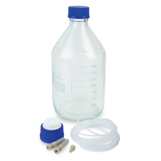 Mobi-Cap Kit w/2L Bottle, Mobi-Cap, 3 m PTFE Tubing, 2 &, 10µm Filters, 2L Bottle, Kit