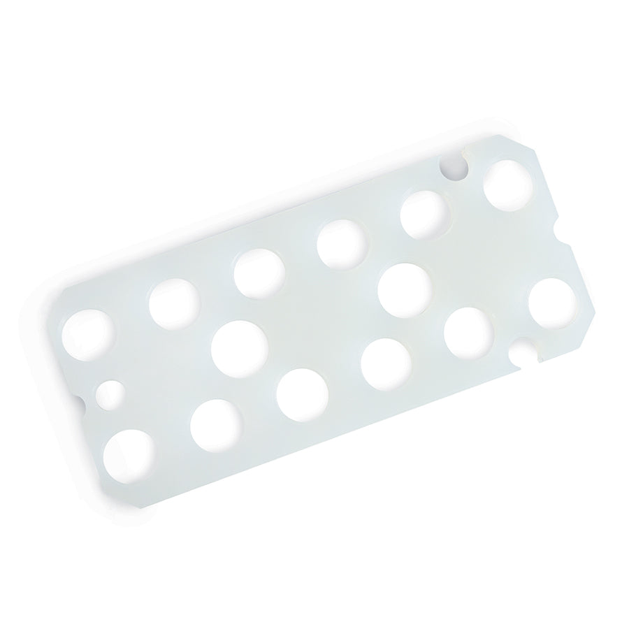 Plate for 16mm test tubes for Resprep QR-12
