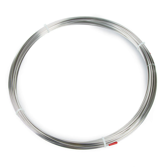 Tubing, Stainless Steel, 304SS Rinsed and Cleaned, 0.085" ID x 1/8" OD, 100ft Roll