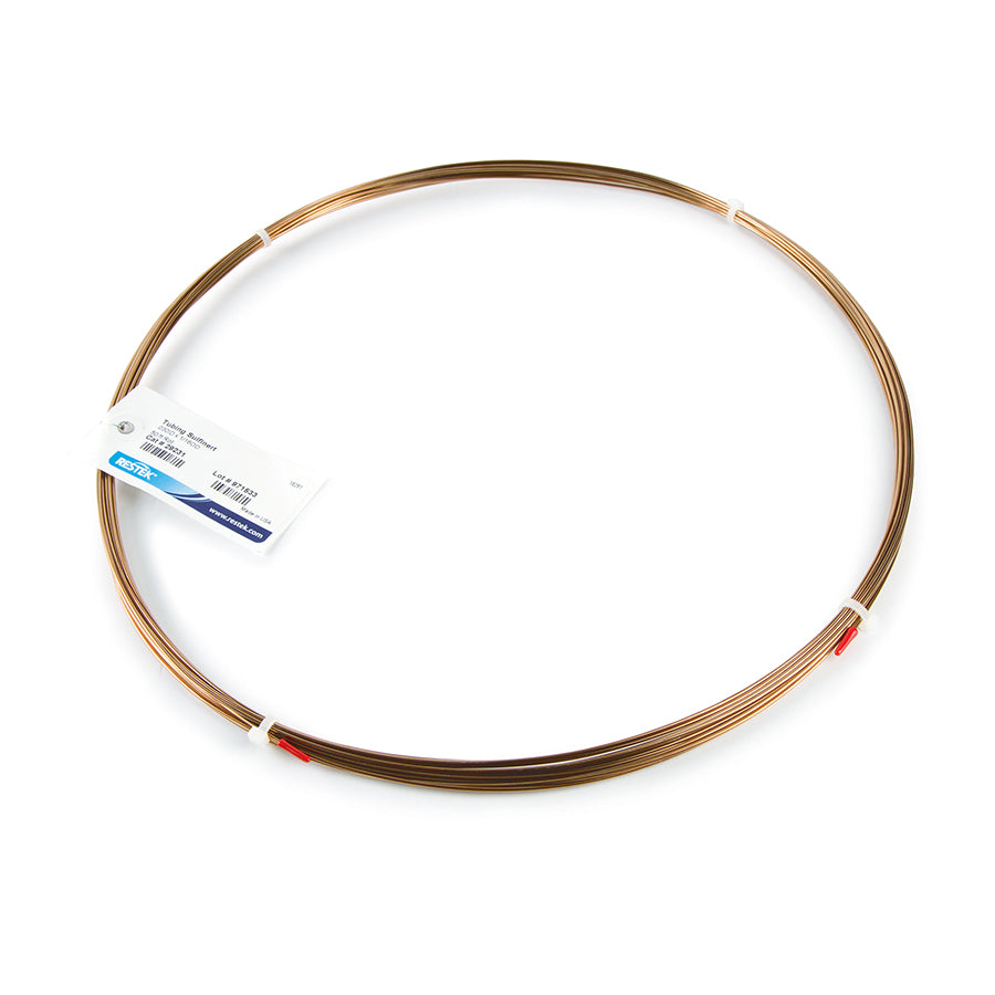Tubing, Sulfinert 304SS Welded/Drawn, .210" ID x 1/4" OD, 0.020" Thick Wall, 100ft Roll
