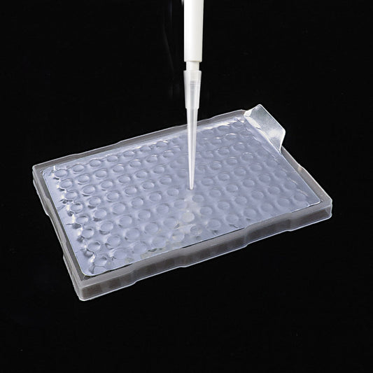 Aluminum Single Tab Foil, Inset Cut, Pierceable, -80C To +120C, Non-Sterile, 100/Box