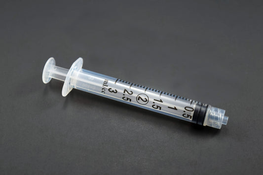 EXEL Syringes, 2 mL Graduated to 3 mL, Luer Lock, Non-Sterile, Bulk