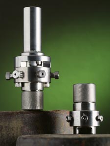 Valve, 4 Port, Internal Volume, manual, 1/8" x 0.75mm (0.030"), 175C/1000PSI liq, 2µL, N60/E