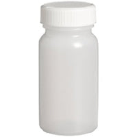 Bottle, Wide Mouth Packer,32oz Round, Natural HDPE, with PE Liner
