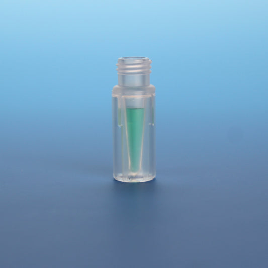 Vial, R.A.M., Screw Thread, 100 µL, 12 x 32 mm, Clear PP, 9 mm Thread, 10 Pkgs. Of 100 (Case Of 1000)