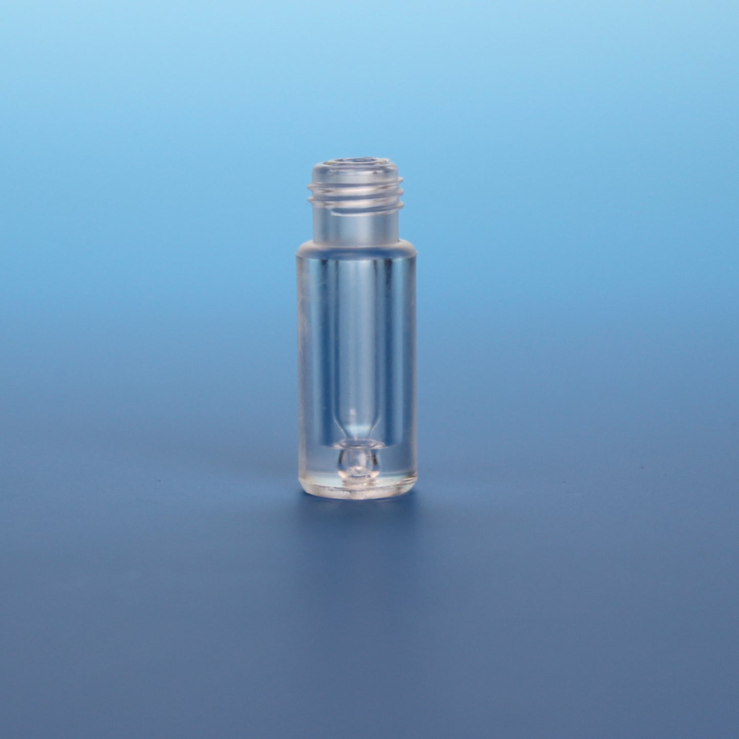 Vial, Limited Volume, 100 µL, 12 x 32 mm, Glass/Clear Plastic, 9 mm Thread