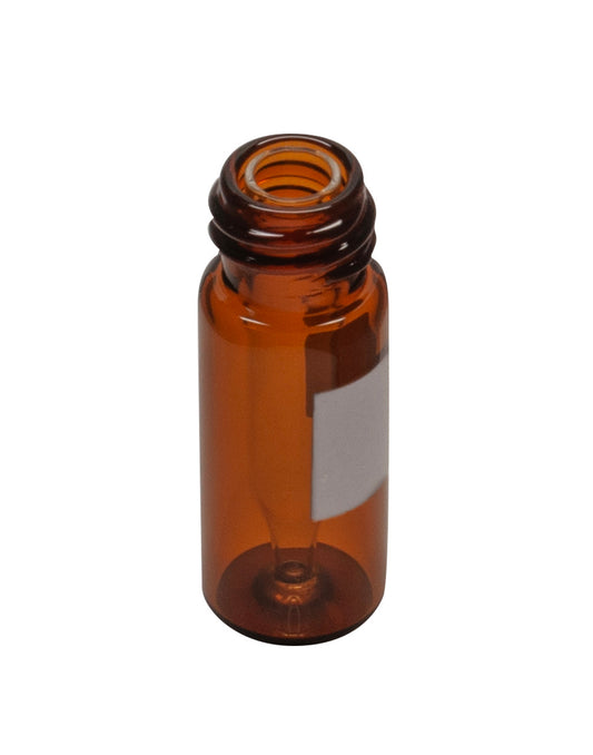 Next Generation - 300 µL Amber interlocked™ Vial/Insert, 12x32mm, 10-425mm Thread with White Marking Spot, 100/pk