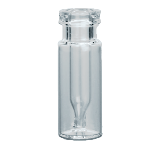 Next Generation - 300µL Clear Interlocked™ Vial/Insert Snap Seal™, 12x32 mm, 11 mm Crimp, 100/pk
