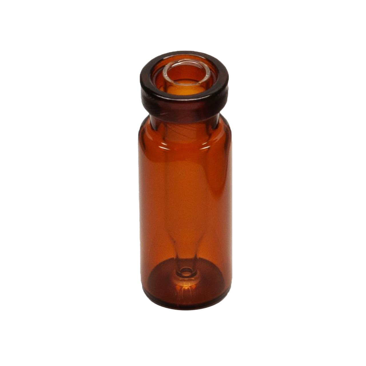 Next Generation - 300µL Amber Interlocked™ Vial/Insert, 12x32 mm, 11 mm Large Opening Crimp, Silanized, 100/pk
