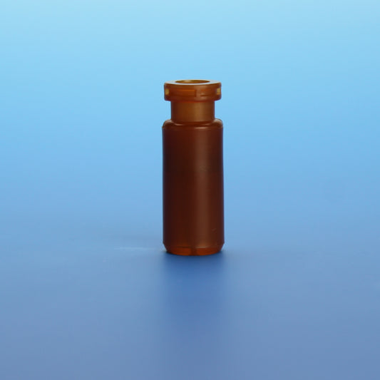 Vial, Amber, 11 mm Crimp/Snap Ring, 500 µL, 12 x 32 mm, PP, 10 Pkgs. Of 100 (Case Of 1000)