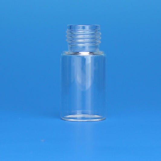 Vial, Headspace, 10mL, 23X46mm Flat Bottom, Clear Glass, 18mm Thread, 10 Pkgs. Of 100 (Case Of 1000)