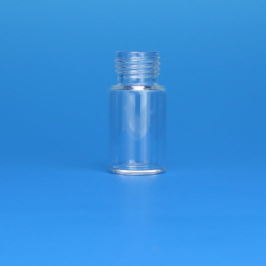 Vial, Headspace, 10mL, 23x46mm Round Bottom, Clear Glass, 18mm Thread, 10 Pkgs. Of 100 (Case Of 1000)
