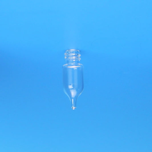 Vial, Screw Thread, 1.1 mL, 12 x 32 mm, Tapered Bottom, Clear Glass, 8-425 Thread, 10 Pkgs. Of 100 (Case Of 1000)