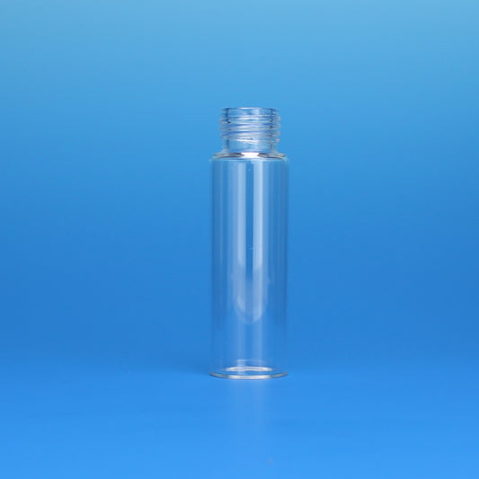 Vial, Headspace, 20mL, 23X75mm Flat Bottom, Clear Glass, 18mm Thread, 10 Pkgs. Of 100 (Case Of 1000)