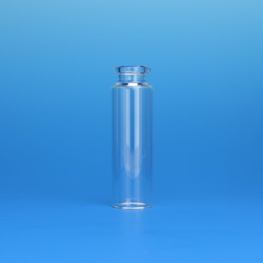 Vial, Headspace, 20mL, 23X75mm Flat Bottom, Bevelled Top, Clear Glass, 20mm Crimp, 10 Pkgs. Of 100 (Case Of 1000)