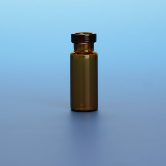 Vial, CHROMSPEC, Crimp Top, 2 mL, 12 x 32 mm, Wide ID, Amber Glass