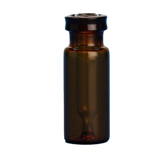 Next Generation - 300µL Amber Interlocked™ Vial/Insert Snap Seal™, 12x32 mm, 11 mm Crimp 100/pk