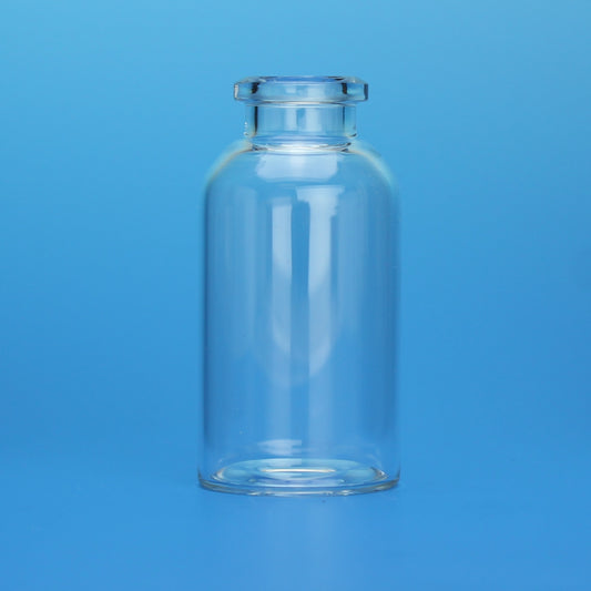 Vial, Headspace, 27mL, 30X60mm Flat Bottom, Beveled Top, Clear Glass, 20mm Crimp, 10 Pkgs. Of 100 (Case Of 1000)