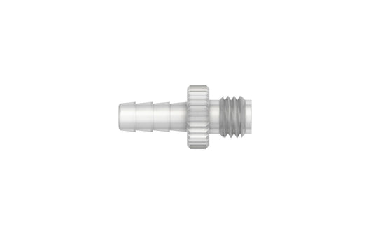 Barb Fitting, 1/4"-28 Threads / 1/8" Barb For HV, HVD OR HVP