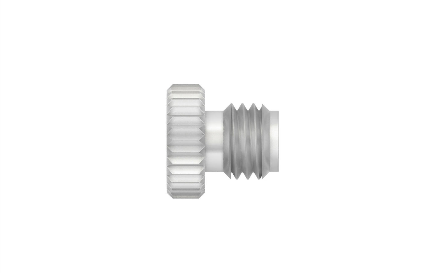 1/4-28 Bushing for Small Hub Removable Needles (RN), CTFE