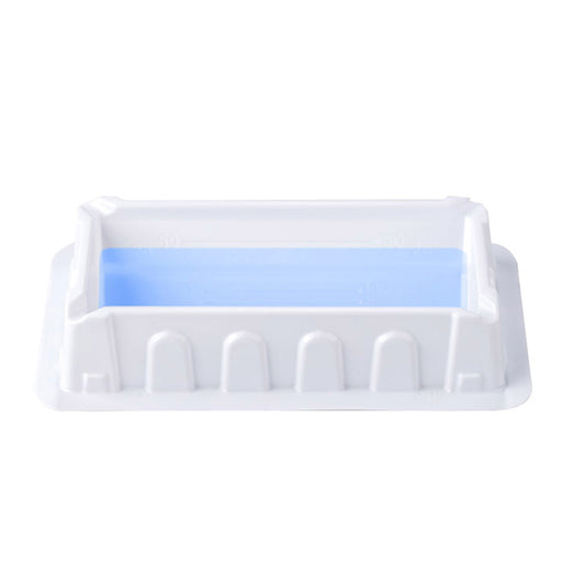 Reservoir, 100 mL, Graduated, White Polystyrene, Bulk