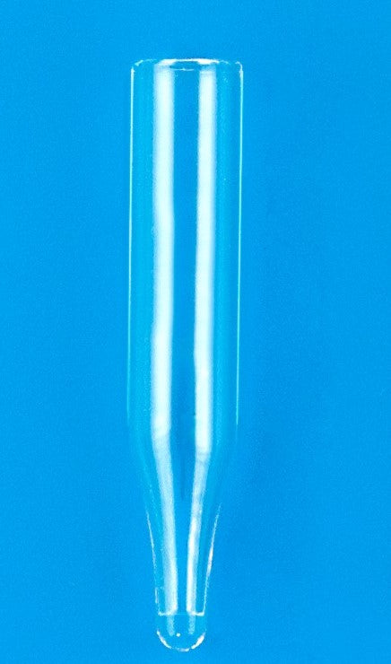 Insert, Limited Volume, 250 µL, 6 x 31 mm, Big Mouth, Conical, Glass, with Pulled Point Interior, No Spring, 10 Pkgs. Of 100 (Case Of 1000)