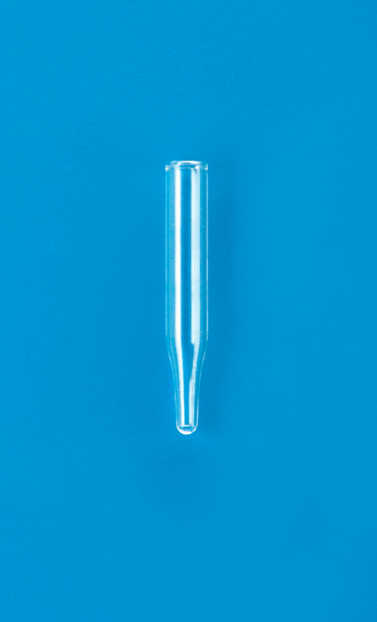 Insert, 200µL, Conical, Glass Volume, Pulled Point Interior, No Spring, 10 Pkgs. Of 100 (Case Of 1000)
