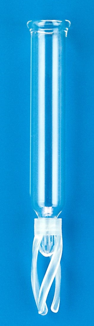 Limited Volume Microinsert, 300 µL, 6 x 38 mm, Conical Bottom, with Plastic Spring