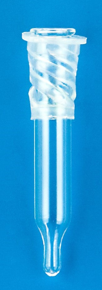 300 µL Glass Conical Limited Volume Insert, 6 x 38 mm, Precision-Formed Mandrel Interior, with Patented Top Spring™