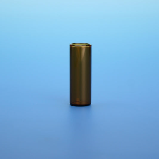 Shell Vial, 12 x 32 mm, Amber Glass, 10 Pkgs. Of 100 (Case Of 1000)