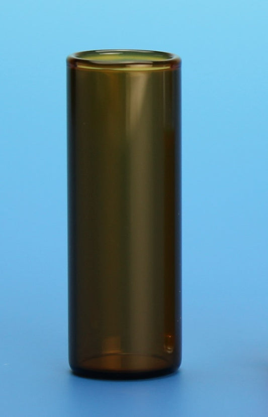 4.0 mL, Amber Shell Vial, 15 x 45 mm, Requires Snap Plug