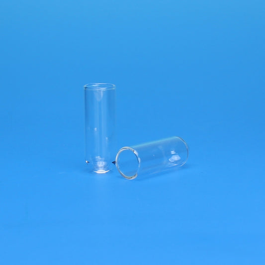 2.0 mL, Clear Round Bottom Shell Vial, 12 x 32 mm, Requires Snap Plug
