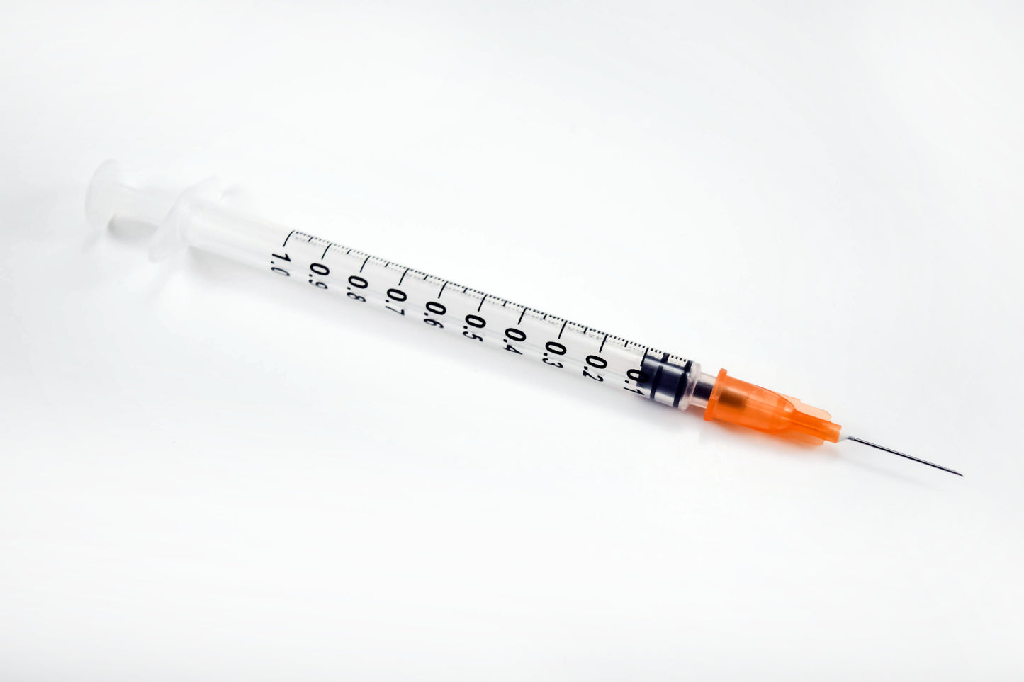 Air-Tite Luer Slip Syringe with Needle, 1 cc/ 1 mL, 25 Gauge, 5/8", Disposable, Sterile, for Laboratory Use Only