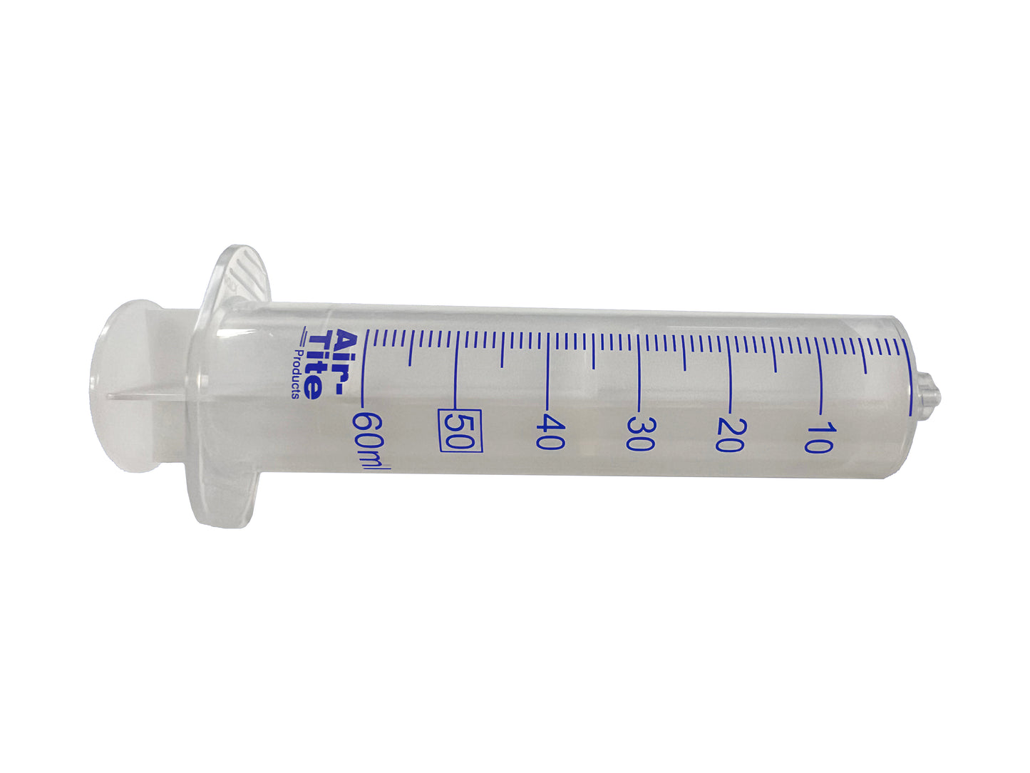 Air-Tite Premium Lab 2-part Luer Lock Syringes, 50 mL Graduated to 60 mL, Individually Sterile Packaged