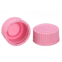 Screw Cap, 22-400, Solid Top, Black Phenolic, with PTFE Liner
