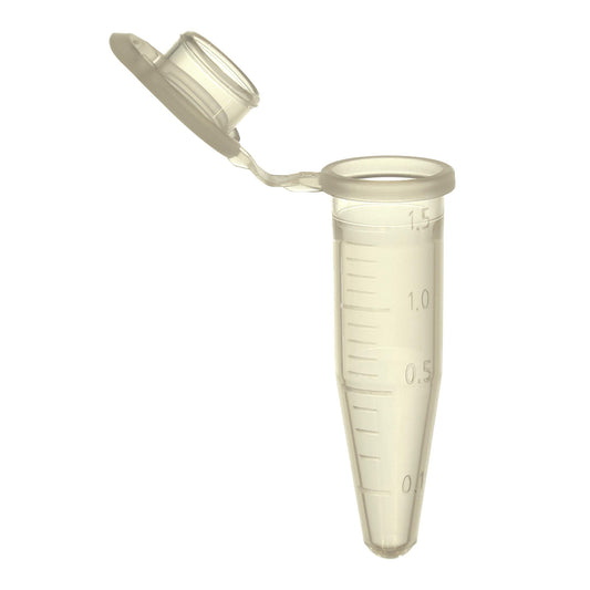 Seal-Rite™ 1.5 mL Graduated Microcentrifuge Tube, Yellow, Polypropylene, 500/Bag