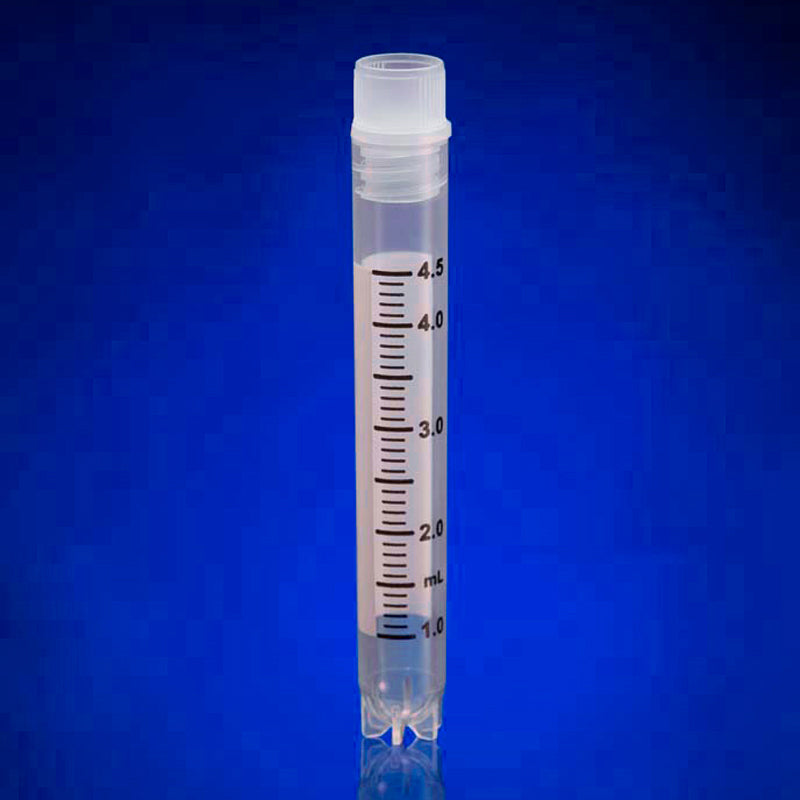 4.5 ml ArcticIce cryogenic tube, internal thread, self-standing, internal U-bottom, 50/pack, sterile