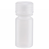 Bottle, Leak Resistant, 4mL, Narrow Mouth, Natural PP, 13-425 Cap