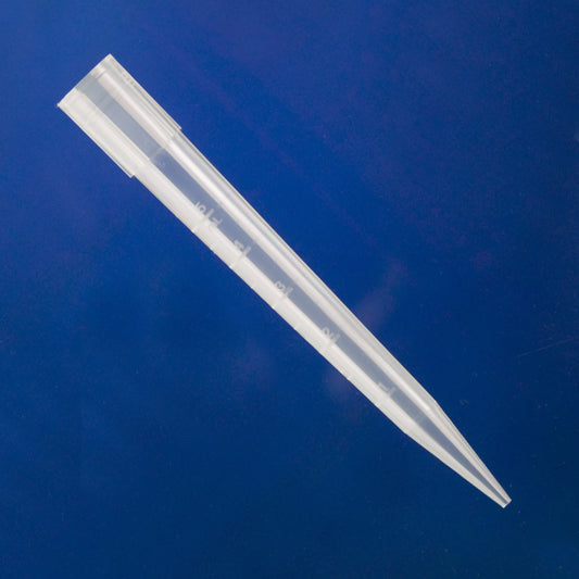 1-5 mL Natural, Graduated Pipet Tip, Sterilized, 10 Racks of 50 (500 Tips), Type A