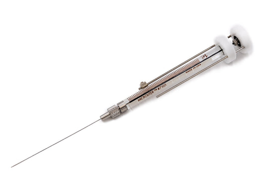 5 µL, Model 7105 KHWG Syringe, Knurled Hub Needle, 24 ga, 2.75 in, Point Style 3