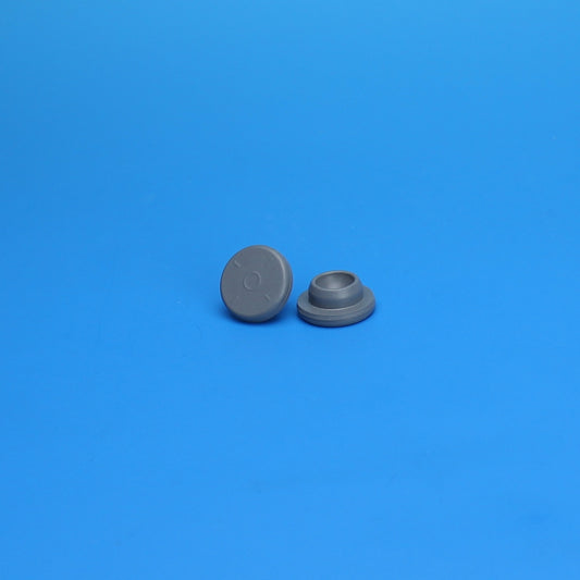 20mm Gray Chlorobutyl Straight Wall Stopper