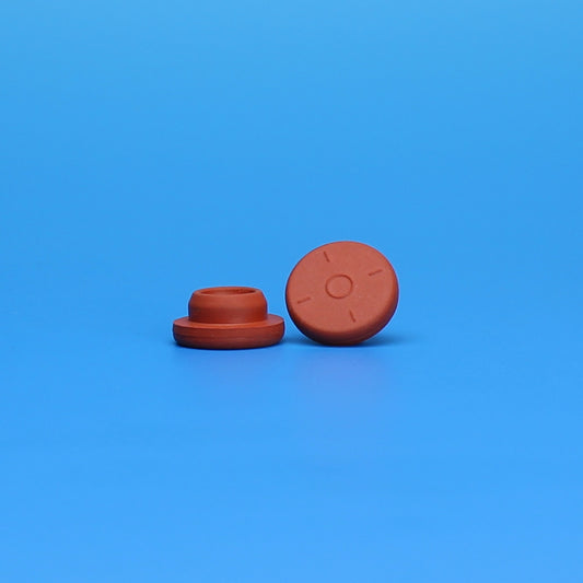20mm Red Rubber Straight Wall Stopper