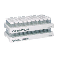 Rack, 50-Place, PP, for 30 mm OD Vials/Bottles