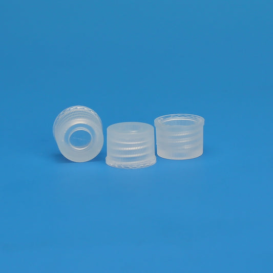 Closure, Top Seal, 8-425 mm, Clear PP, with 10Mil Molded Septum, 10 Pkgs. Of 100 (Case Of 1000)