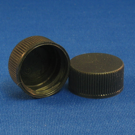 Screw Cap,Solid Top,20-400, Black PP,PTFE/F217 Lined, 10 Pkgs. Of 100 (Case Of 1000)