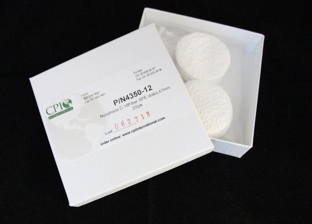 47 20 Phase C18, 47 mm, 20/pk – Chromatographic Specialties Inc.