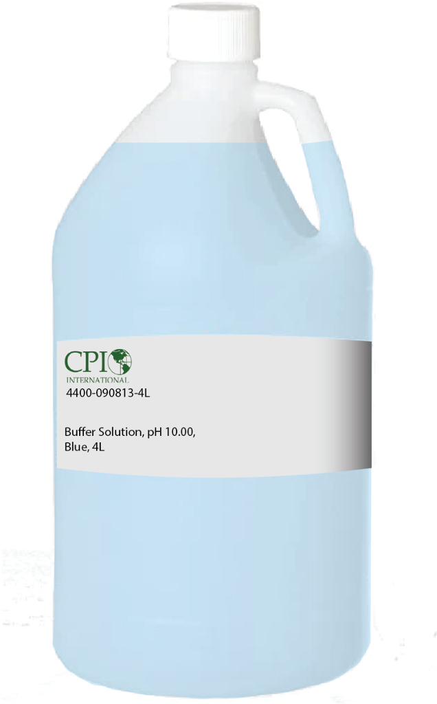*Buffer Solution, pH 10.00, Blue, 4 L